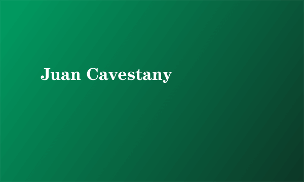 Juan Cavestany