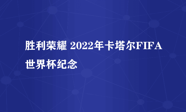 胜利荣耀 2022年卡塔尔FIFA世界杯纪念