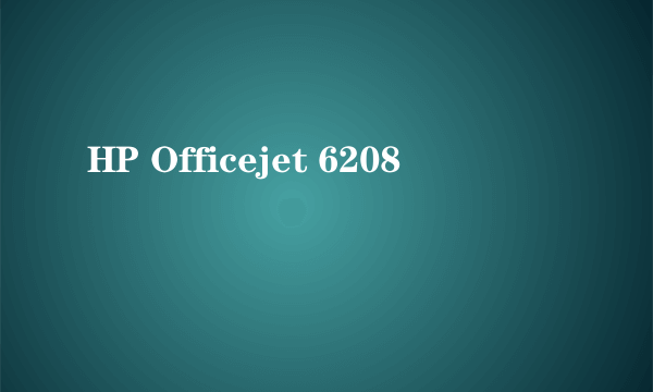 HP Officejet 6208