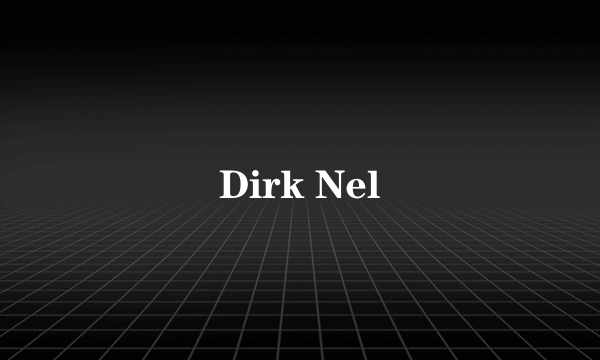 Dirk Nel