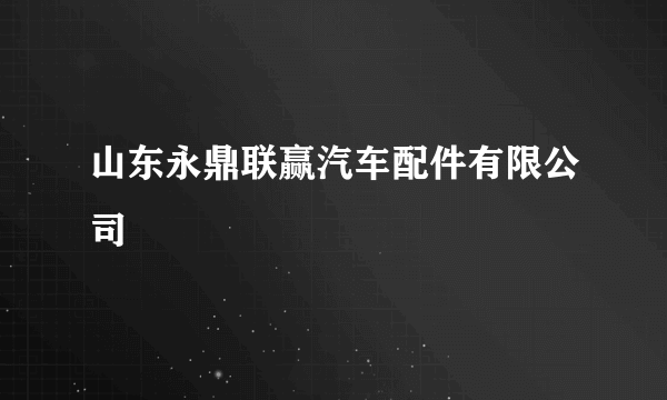 山东永鼎联赢汽车配件有限公司