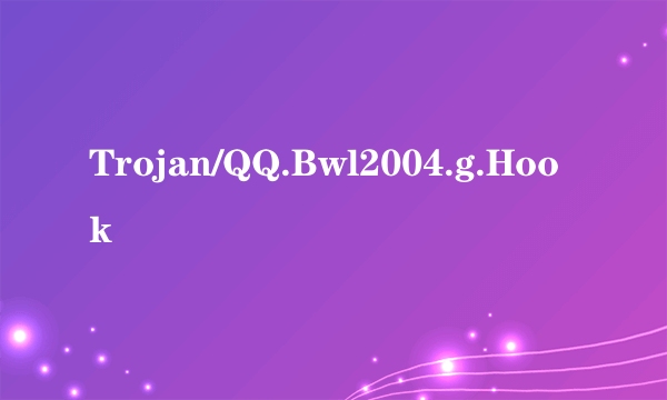 Trojan/QQ.Bwl2004.g.Hook