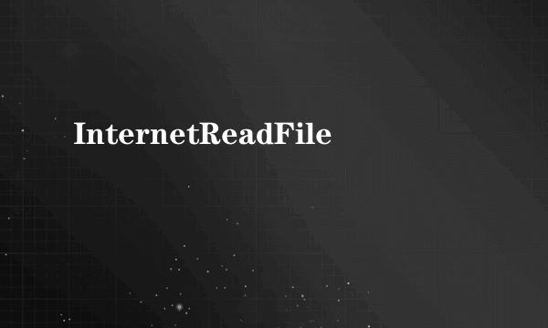 InternetReadFile