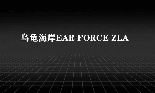 乌龟海岸EAR FORCE ZLA