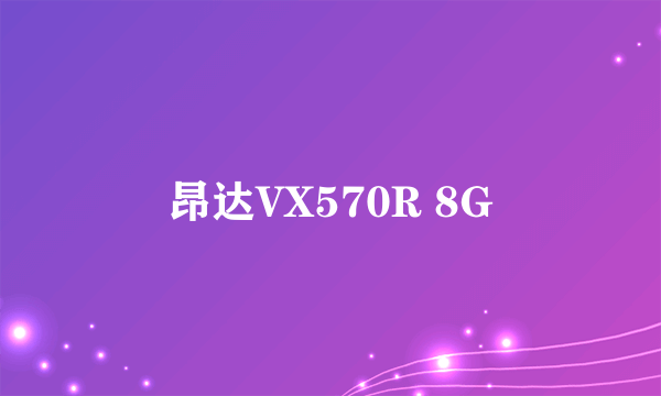 昂达VX570R 8G