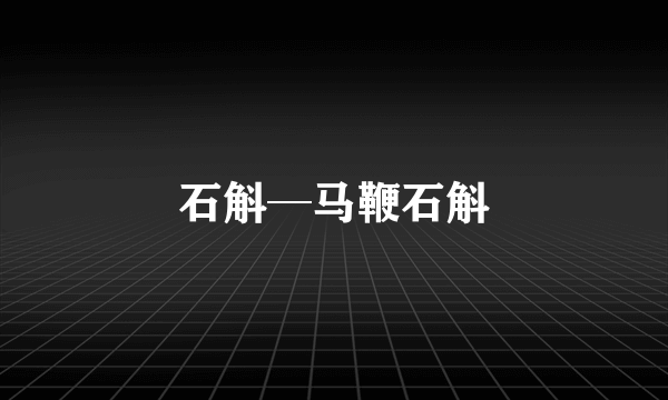 石斛─马鞭石斛