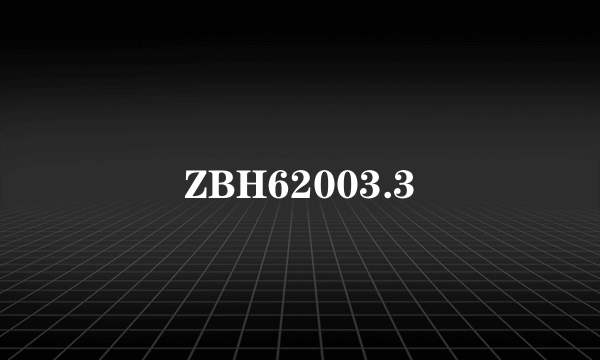 ZBH62003.3