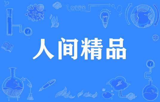 人间精品（网络流行语）