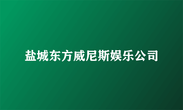 盐城东方威尼斯娱乐公司